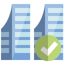 company,checkmark icon
