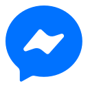 facebook, media, messenger, social svg vector icon