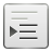 format,indent,more icon