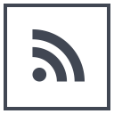 logo, media, rss, social svg vector icon
