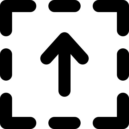 Square Up svg vector icon