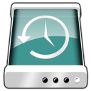 disk, machine, time icon