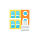 apartment svg vector icon