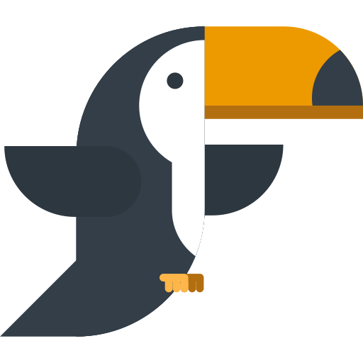 Toucan svg vector icon