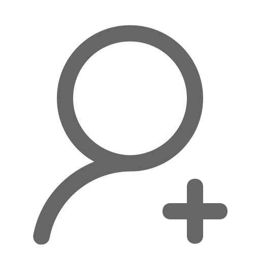Friend Add svg vector icon