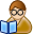 male, teacher icon