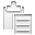 paste,unselected icon