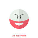 electr, electrode, kanto, pokemon svg vector icon