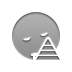 smiley,sleeping,pyramid icon