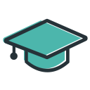 company, education, school, student, website svg vector icon