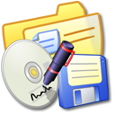 folder,yellow,backup icon