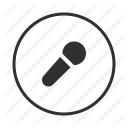 mic, microphone, sing, singer, sound, voice icon