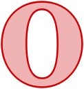 line, opera, social, transparent svg vector icon