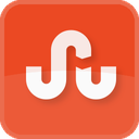 orange, square, stumble upon, stumbleupon icon