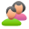 friends, group icon
