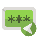 password,left icon