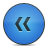 blue, button, rewind icon