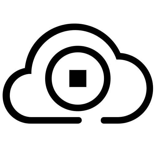 Publish Stop svg vector icon