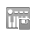 midi,keyboard,diskette icon