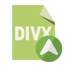 file,format,divx,divx up,up icon