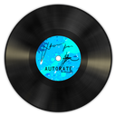 vinyl,blue icon