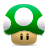 super,mario,mushroom,one,one up,up icon