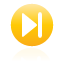 button, end, yellow icon