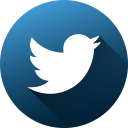 circle, high quality, long shadow, media, social, social media, twitter svg vector icon