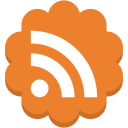 feed, flower, media, round, rss, social svg vector icon