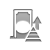 withdrawal,pyramid icon