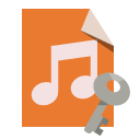file,type,audio,key icon