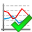 accept, linechart icon