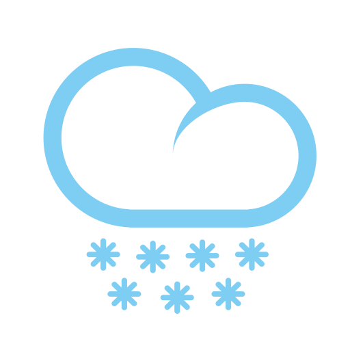 Blizzard Weather svg vector icon