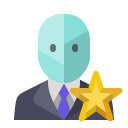 admin,star icon