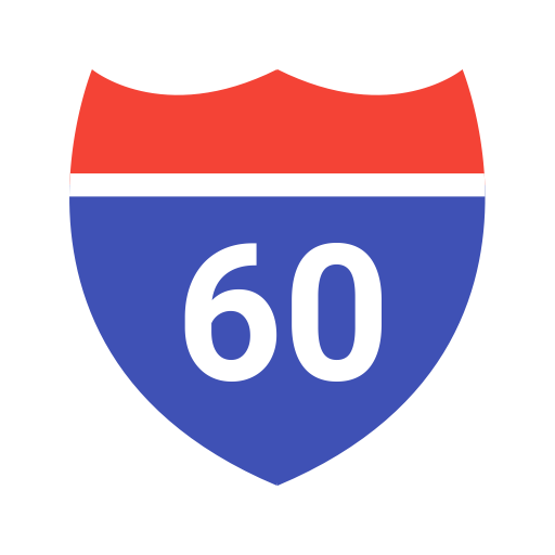 Route Sign svg vector icon