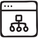 computing, connection, interface, internet, network, web, webpage svg vector icon