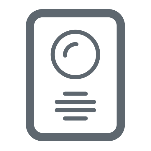 Doorbell svg vector icon
