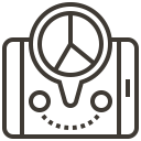 accounting, chart, finance, graph, location, pin, smartphone svg vector icon