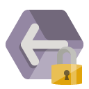 previous,lock icon