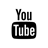 youtube,black icon