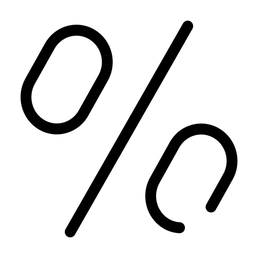 Discount svg vector icon