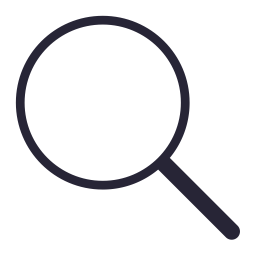 Magnifier svg vector icon