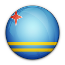 aruba, flag, of icon