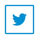 bird, communication, media, share, social, square, twitter svg vector icon
