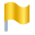 flag, mark, yellow icon