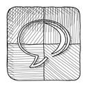 copy, gtalk icon