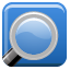 45, button, search icon