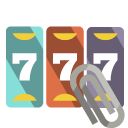 slot,machine,attachment icon