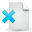 cancel, file icon