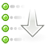 48, descending, gnome, sort, view icon